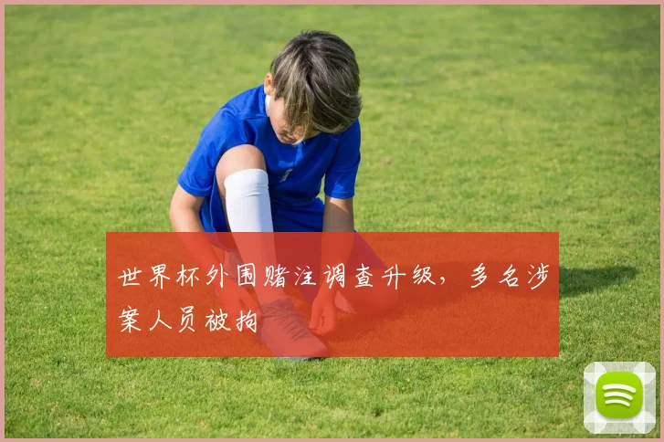 世界杯外围赌注调查升级，多名涉案人员被拘